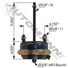 Automann 179.SC24L Service Chamber Type 24 Long Stroke