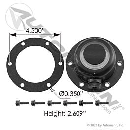 Automann 180.CR1612-C40 Oil Fill Hubcap 1 Ea
