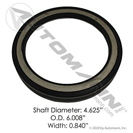 Automann 181.370025A Oil Seal, 4.625 in. Shaft