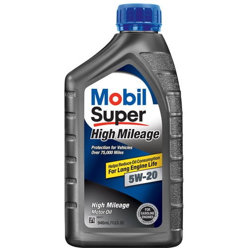 124391 MOBIL SUPER HIGH MILEAGE 5W20 (6 QUARTS /1 CASE)