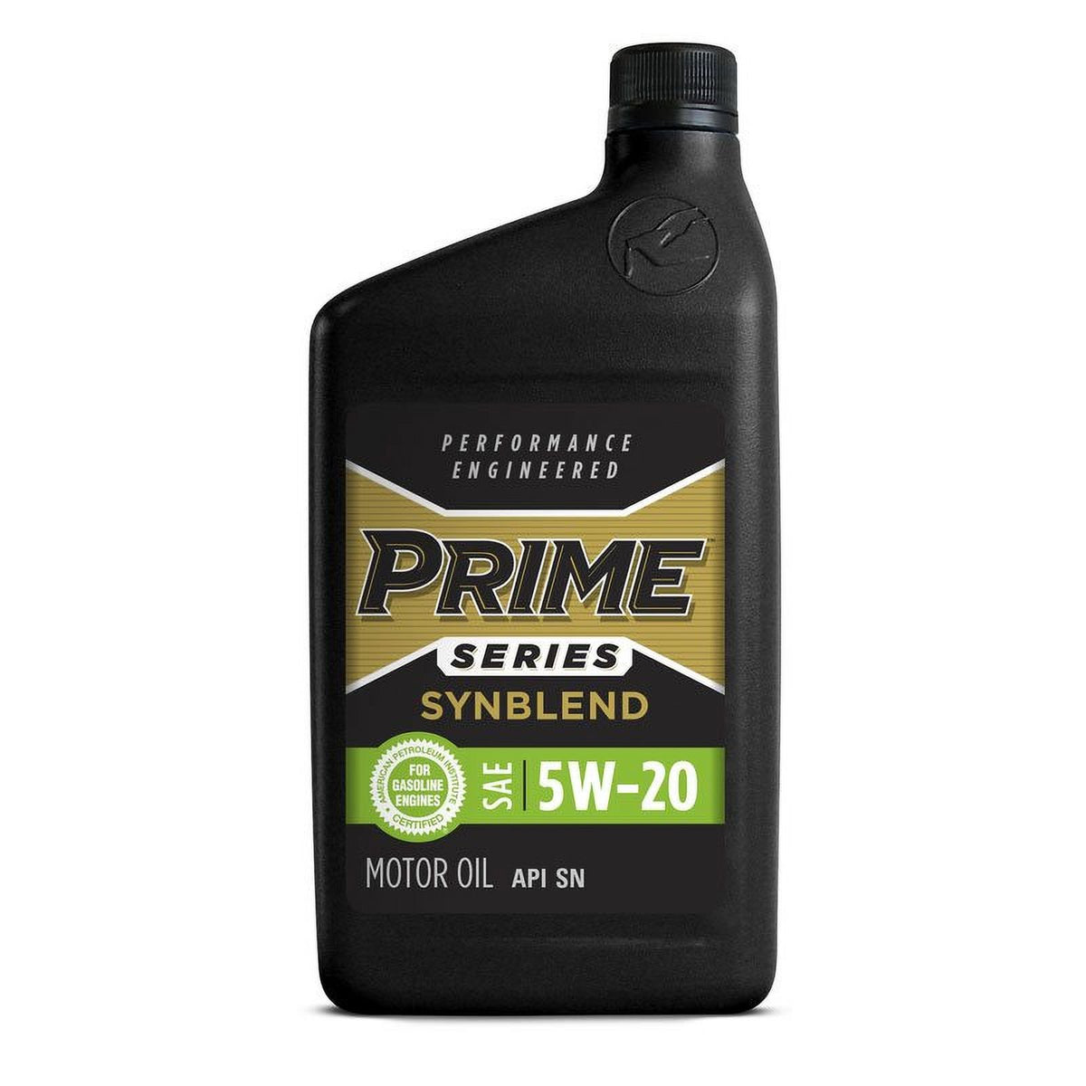 Prime Series 5W-20 Conventional Motor Oil - Case of 12 x 1 Qt (96008)
