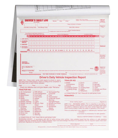 Driver Log Book 75554700795
