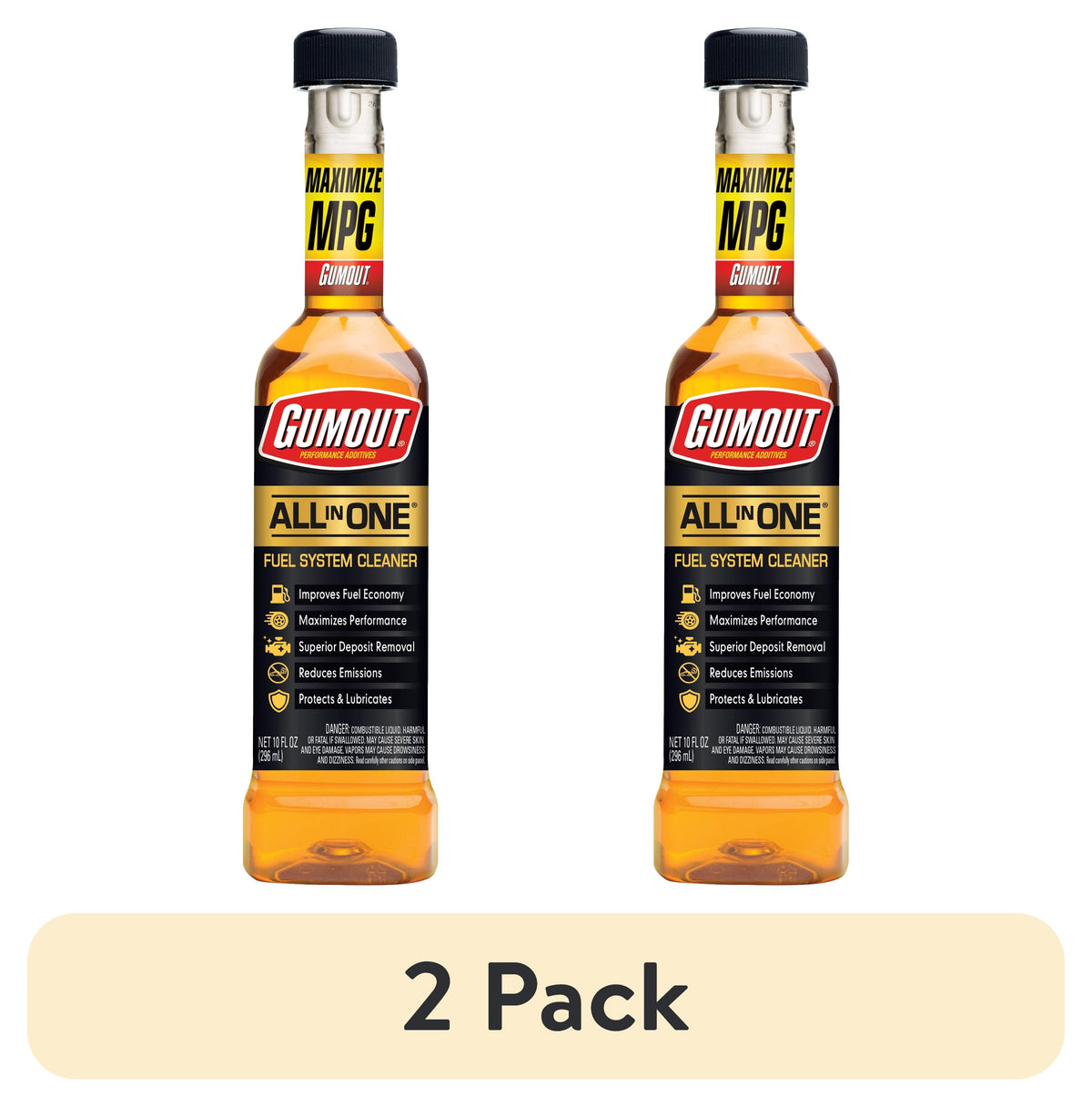 Gumout All-In-One Fuel System Cleaner 10 oz (510016)