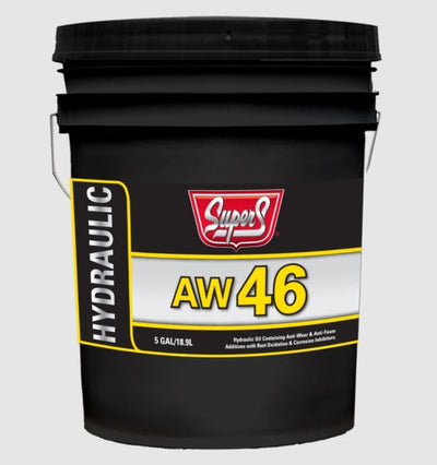 Super S AW46 Hydraulic Fluid, 5 Gallon Pail - SUS38