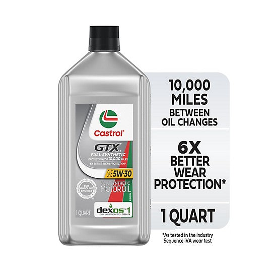 Castrol GTX Full Synthetic 5W-30 Motor Oil - 1 Qt (15E6E2)