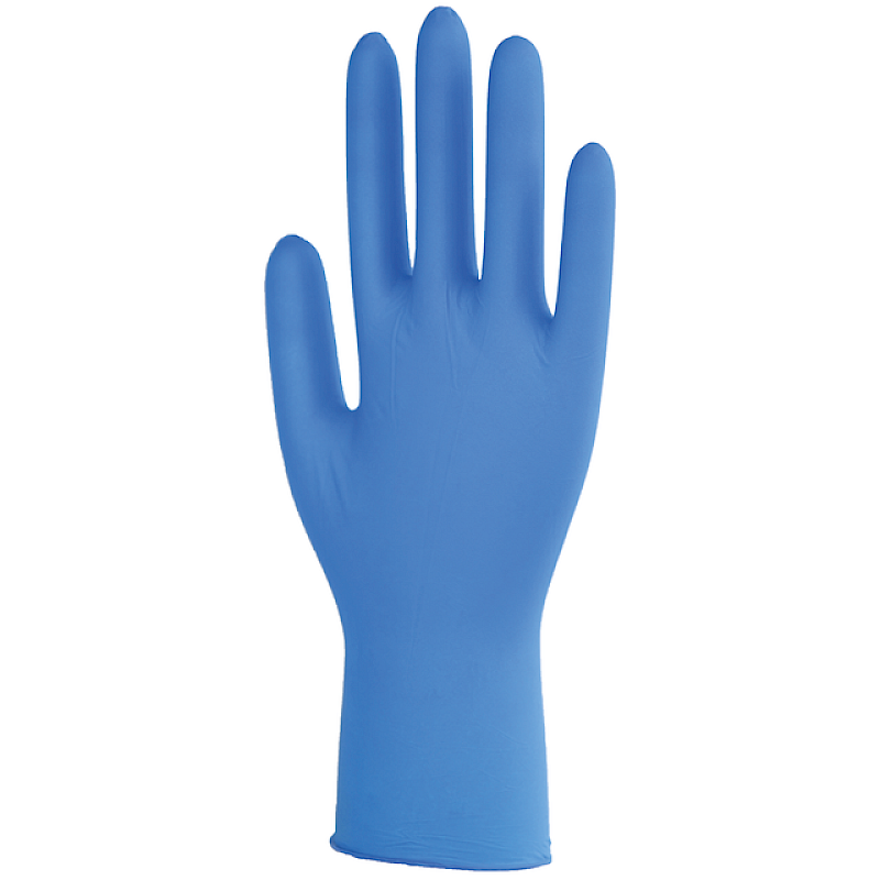 Blue Nitrile Mechanic Gloves - Medium