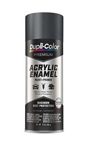 Dupli-Color Premium Enamel Paint, Machinery Gray, 12 oz - PAE104