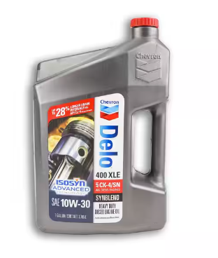 Chevron Delo 400 XLE SynBlend 10W-30 Heavy Duty Diesel Oil - 55 Gallon Drum 257000
