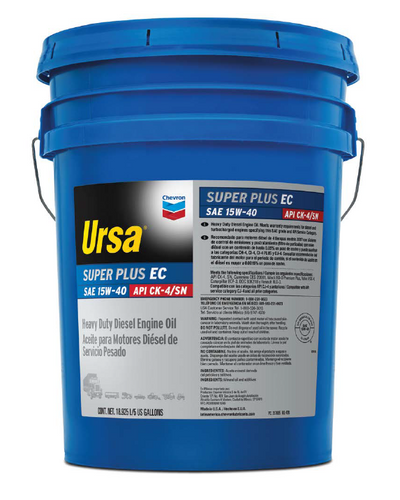 Chevron Ursa 15W-40 Heavy Duty Engine Oil - 5 Gallon Pail (257005448)
