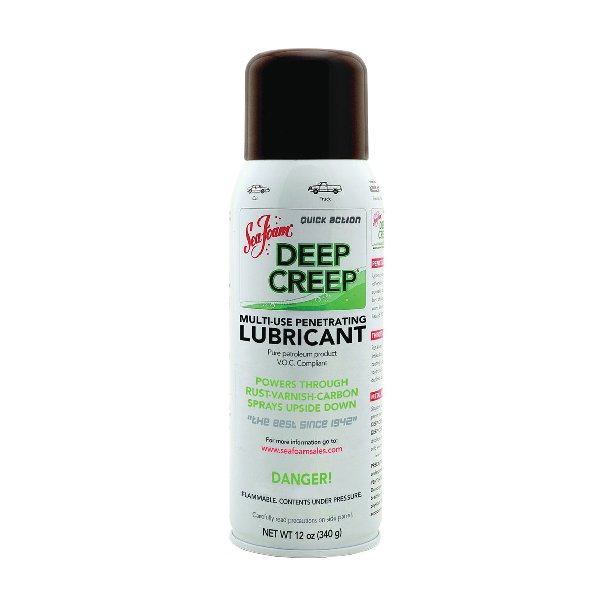Sea Foam Deep Creep Penetrating Oil & Lubricant Spray 12 oz (DC14)
