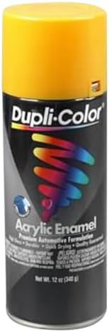 Dupli-Color Multi-Purpose Acrylic Enamel Spray Paint, School Bus Yellow, 12 oz - DA1663