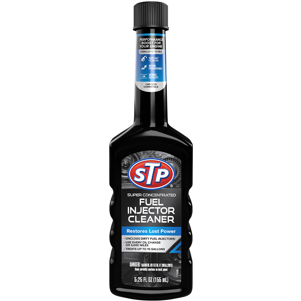STP Super Concentrated Fuel Injector Cleaner 5.25 oz - Case of 12 (78575)