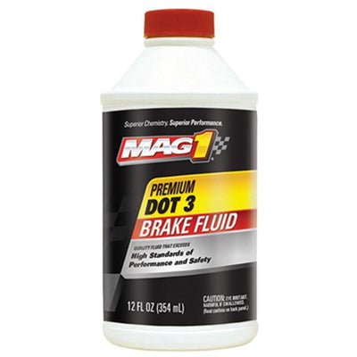 MAG 1 DOT 3 Premium Brake Fluid 12 oz - Case of 12 MAG1122