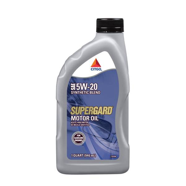 Citgo Synthetic Blend 5W-20 Motor Oil - Case of 12 x 1 Qt (01014)