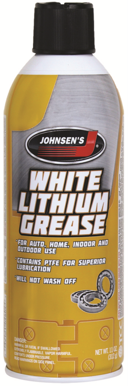 Johnsen's 4604 White Lithium Grease 11 oz - Case of 12