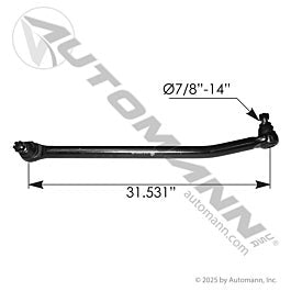 Automann 463.DS4619B Drag Link 31.531in C to C Freightliner