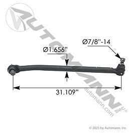 Automann 463.DS5922A Drag Link 31.109in C to C Kenworth