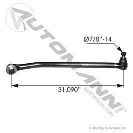 Automann 463.DS7584 Drag Link 31.093in C to C Peterbilt
