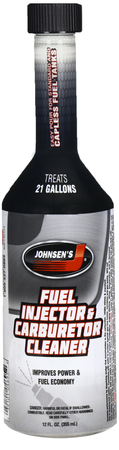 Johnsen's 4695 Carb & Fuel Injector Cleaner 12 oz - Case of 12