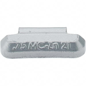 MCZ75 (ASC .75 ZINC MC STYLE WHEEL WEIGHT (MC075Z)) PACK OF 25