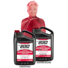 Recochem OEM Extended Life Red Antifreeze/Coolant 50/50 Prediluted - Case of 4 x 1 Gal 86-384ROEMT