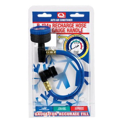 R-134a Recharge Hose with Gauge - 401GCS