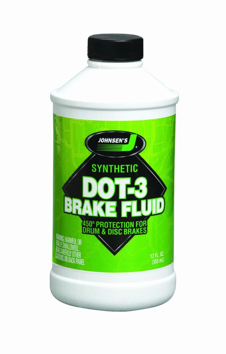 2212 JOHNSEN DOT 3 BRAKE FLUID 12 OZ (PACK OF 12)