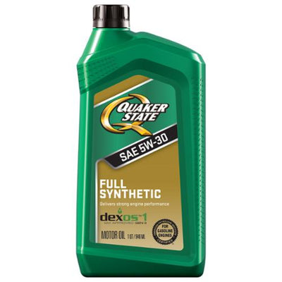 Quaker State Full Synthetic 5W-30 Motor Oil - Case of 6 x 1 Qt - 550046169