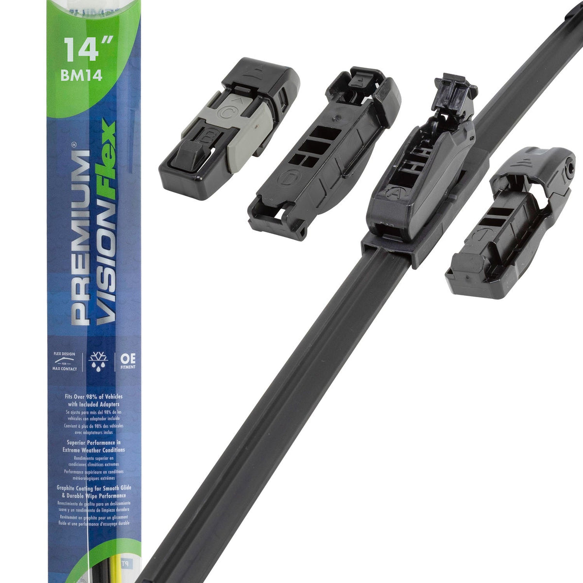 Premium Guard Premium Vision Wiper Blade - 14 in