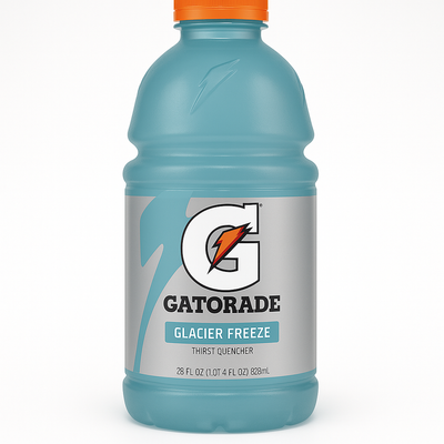 Gatorade Thirst Quencher Glacier Freeze Sports Drink - 28 fl oz Bottle