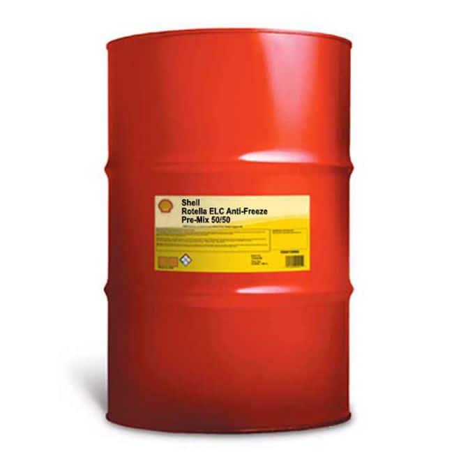Shell Rotella ELC Extended Life 50/50 Antifreeze/Coolant - 55 Gallon Drum - 550022522
