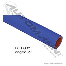Automann 561.08100 Silicone Hose Hi-Temp 1in x 36in 4PLY