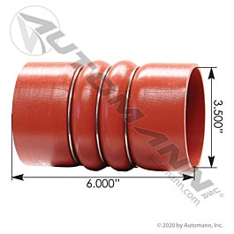 Automann 561.15350 CAC Hose Hot Charge Air 3.5"x6"
