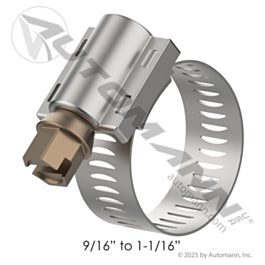 Automann 561.20010-B Hose Clamp 0.56in to 1.06in Breeze