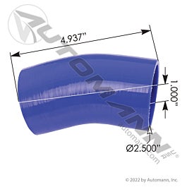 Automann 561.20251 Coolant Poly Reinforced 4Ply 23Deg Elbow