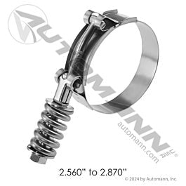 Automann 561.230256-B HD T-Bolt Clamp 2.56in to 2.87in Breeze