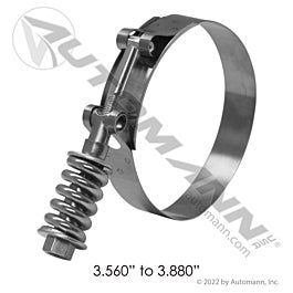 Automann 561.230356 HD T-Bolt Clamp 3.56in to 3.88in