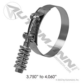 Automann 561.230375-B HD T-Bolt Clamp 3.75in to 4.06in Breeze