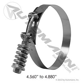 Automann 561.230456-B HD T-Bolt Clamp 4.56in to 4.88in Breeze
