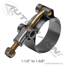 Automann 561.26150-B T-Bolt Clamp 1.50in to 1.64in Breeze
