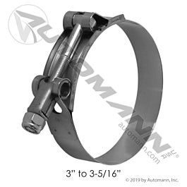 Automann T-Bolt Clamp 3.00in to 3.31in - 561.26300