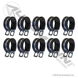 Automann 561.3120 Tube Clamp Rubber Lined 1-1/4in -10 Pack