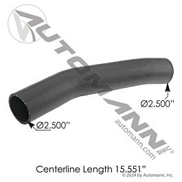 Automann 561.46789 Coolant Hose Upper Freightliner 2.5"ID
