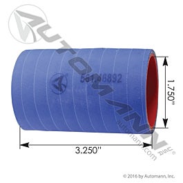 Automann 561.46892 Water Pump Hose Detroit Diesel 1.8"x3.3"