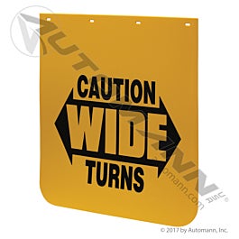 Automann 562.142430YC Yellow Caution Poly 24 x 30 x 0.17in