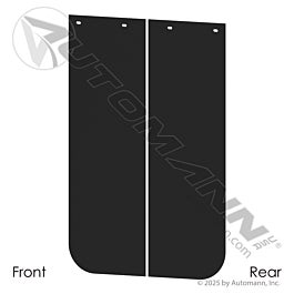 Automann 562.142436B Black Poly Smooth 24 x 36 x 0.17in