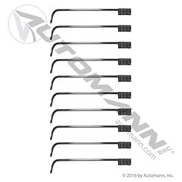 Automann 562.312BK Bar Hangers - Straight - 10pc. Bulk Qty