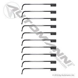 Automann 562.312BK Bar Hangers - Straight - 10pc. Bulk Qty