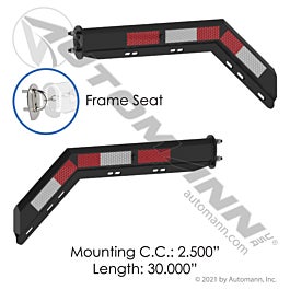 Automann 562.439FS Spring-Loaded Hanger Angled Black FS