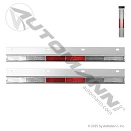 Automann 562.442 Conspicuity Reflector Plate Set Straight